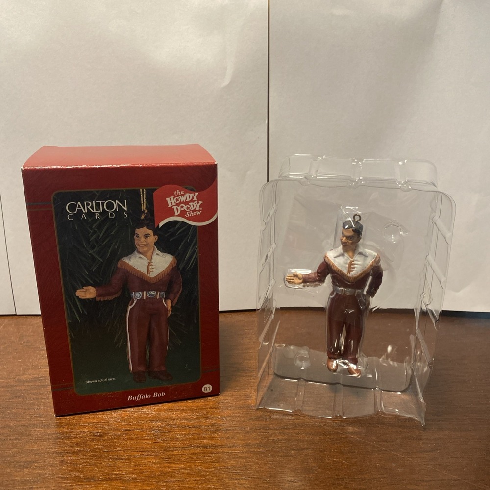 Howdy Doody Show Buffalo Bob Christmas Ornament Carlton Cards 1998